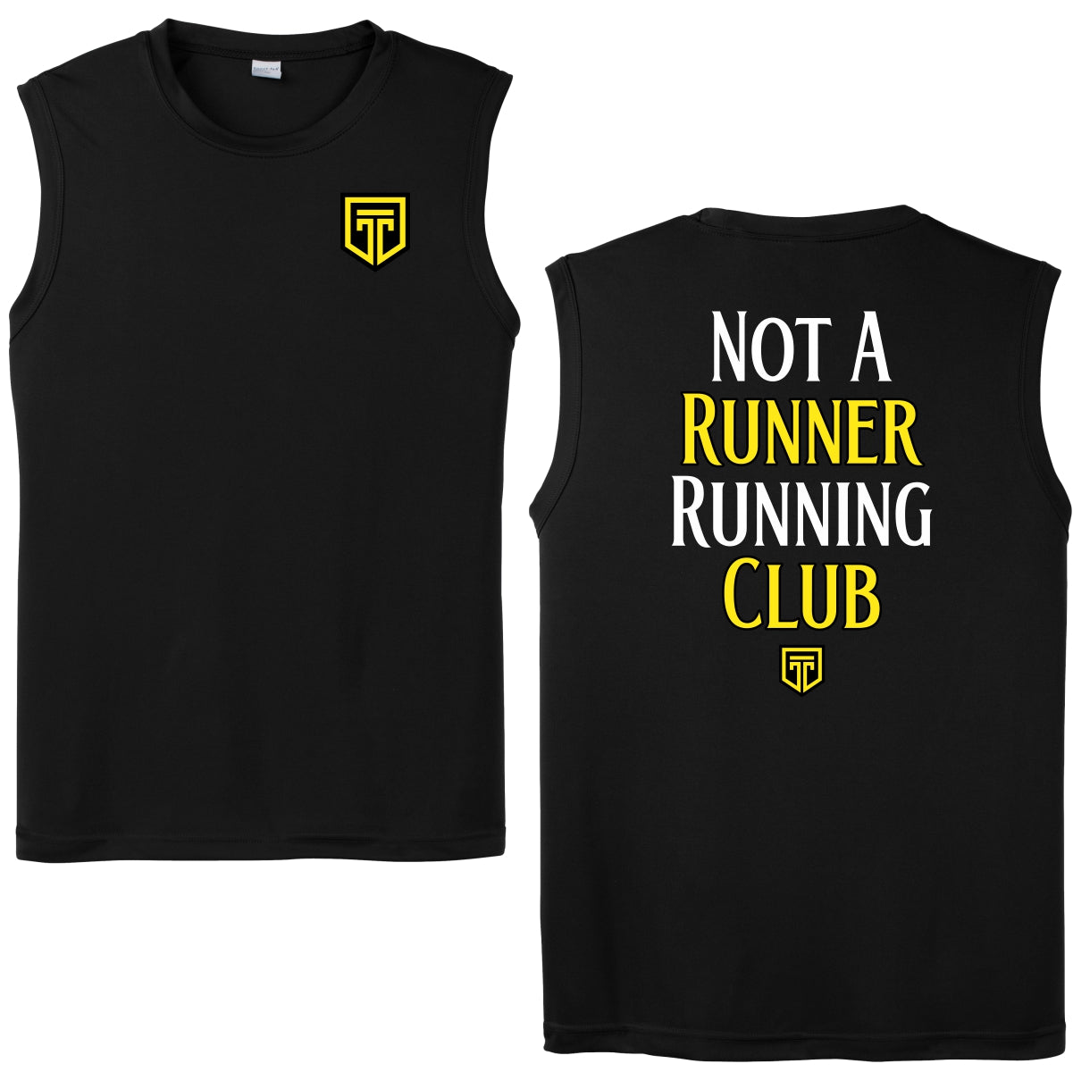 Not A Runner Running Club - Muscle T