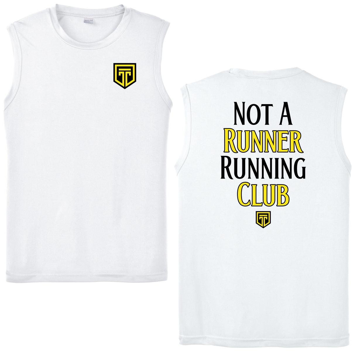 Not A Runner Running Club - Muscle T